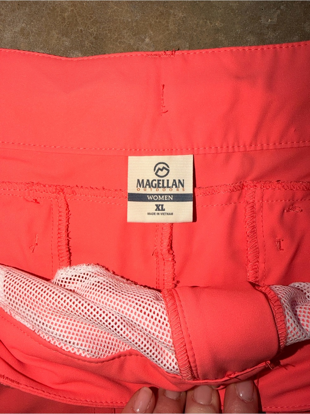 Magellan Outdoors Coral Drawstring Shorts XL Lightweight Casual Summer Lounge - Picture 4 of 12